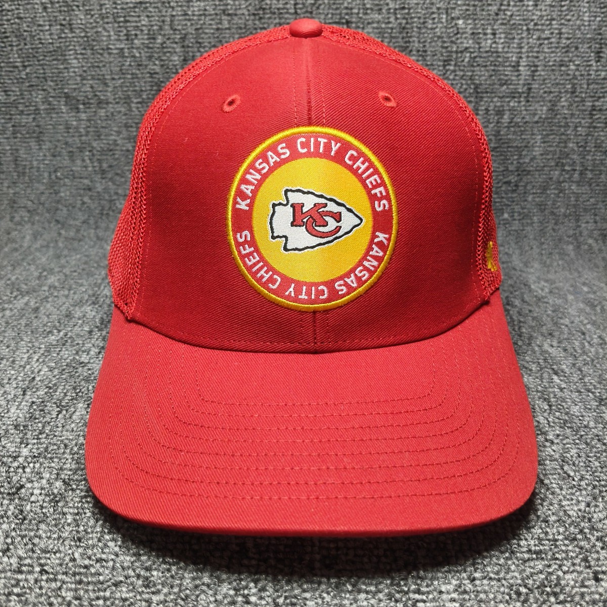 '47 Brand Kansas City Chiefs Red Trucker Hat NFL Mesh Back Cap Z0598