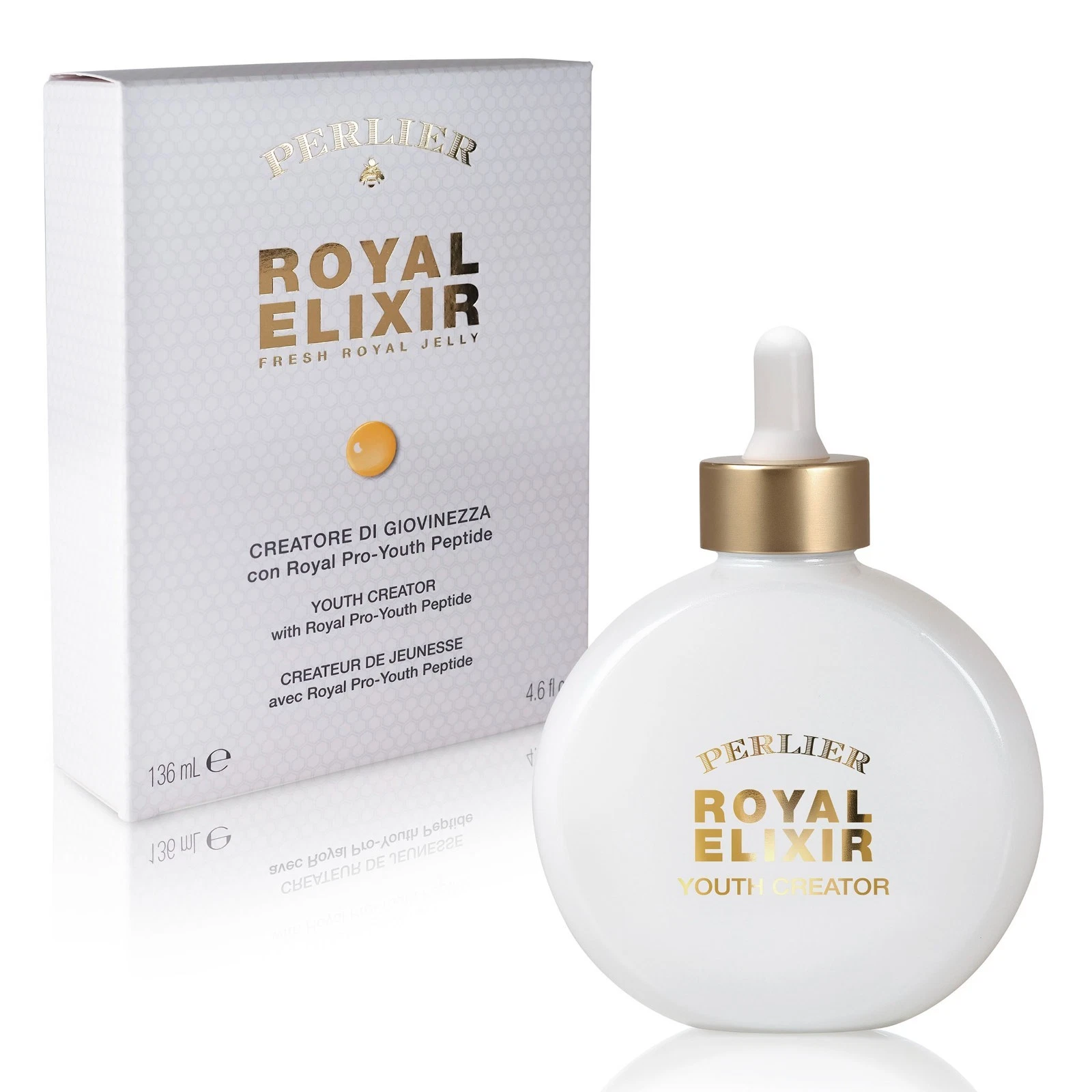 PERLIER Honey Royal Elixir Youth Creator 4.6 oz New Open Box (NOB)