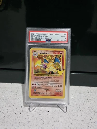Charizard 4/102 Classic Collection PSA 9 Pokémon TCG Celebrations