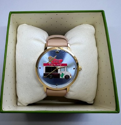 KATE SPADE NEW YORK Taco Truck Watch,  Collectors Watch NWT, Need New Battery