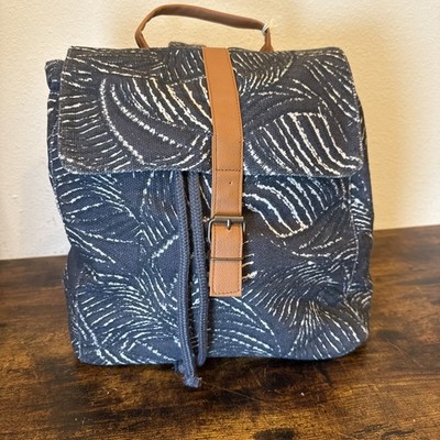 NWT!! lu & elle Paradise Palm Backpack and Elastic Wallet ($145 Retail)