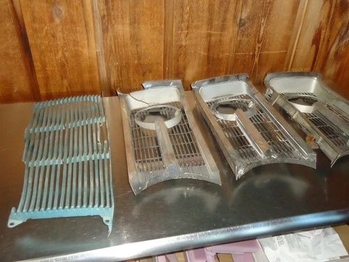 OEM Mopar 1964 1965 Plymouth Barracuda Grill Grille Lot Broken Needs Work