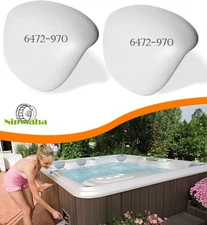6472-970 680 Reverse Wrap Around Gray Pillow 2PCS for Sundance 680 Spas 2003+