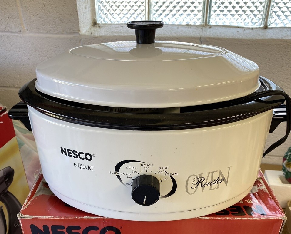 NESCO Roaster Oven 6qt. 481614 Excellent Condition eBay