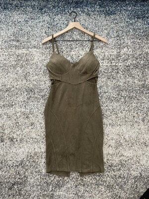 slim fit dress slacks Windsor Long Sleeve Maxi Dress - Olive main image 0