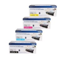 Genuine Brother TN433BK TN433C TN433M TN433Y FULL SET HL-L8260CDW MFC-L8610CDW