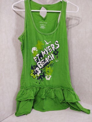 Miami Style Women's Large Green Fort Myers Beach FL Casual Beach dress Pre-owned | eBay Miami Style Women's Large Green Fort Myers Beach FL Casual Beach dress Pre-owned | eBay