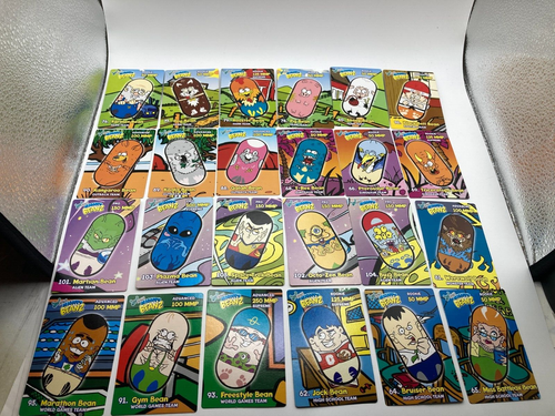 44 Moose Mighty Beanz Series 2 Trading Card Lot