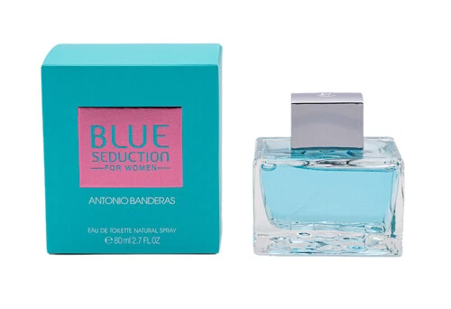 Blue Seduction by Antonio Banderas 2.7 oz EDT Perfume for Women New In Box