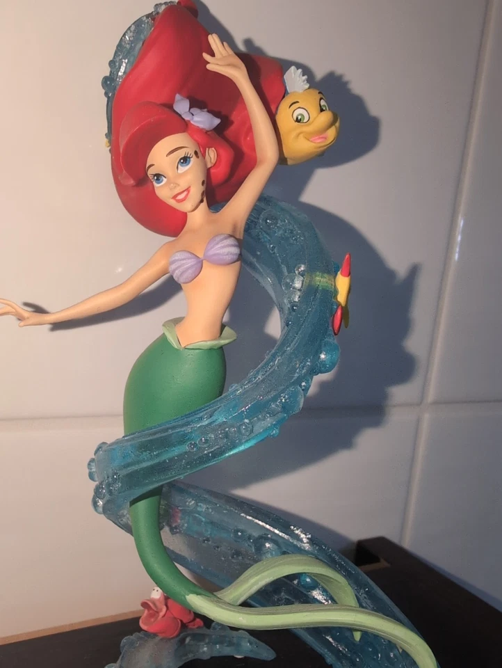 Meerjungfrau Ariel 30th Anniv Enesco Statue Figur LLC Disney Sideshow Mermaid - Bild 2 von 4