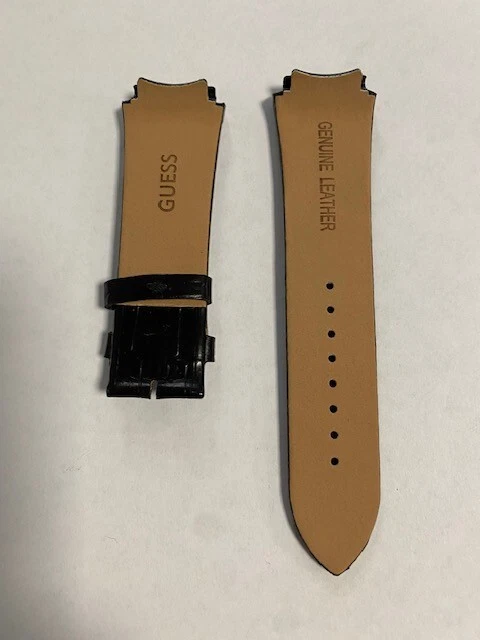 CINTURINO GUESS SPEZZONI CINTURINO ORIGINALE PELLE NERO STAMPA COCCO W0040G5 - Immagine 2 di 2