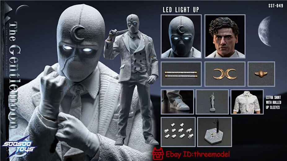 Soo-sootoys sst049ムーンナイト1/6 Moon Knight Soosootoys Soo 1/6Scale SST-049 Moon Knight Action Figure IN STOCK