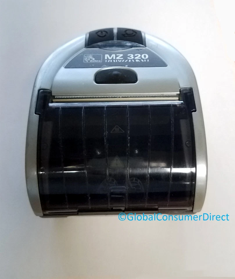 LOT OF 5x Zebra MZ 320 MZ320 Mobile BLUETOOTH USB 3" Printer WITH NEW BATTERIES - Image 2 of 4