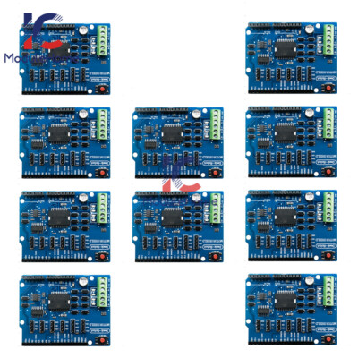 1-10Piece L298P Shield R3 DC Motor Driver 2A H-Bridge 2 Way For Arduino UNO 2560