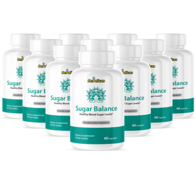 Sugar Balance- Cardiovascular Health, Blood Pressure & Sugar Support- 10 Bottles