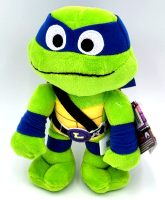 Mattel Teenage Mutant Ninja Turtles Mutant Mayhem Leonardo Plush 8'' Nickelodeon