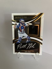 2022 Immaculate Patrick Mazeika Patch Auto On Eyeblack /10 SSP #IBP-PM New York 