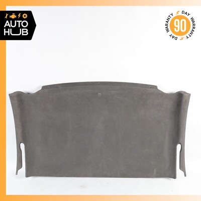 03-12 Mercedes R230 SL55 AMG SL500 SL550 Roof Top Headliner Trim Suede Black OEM
