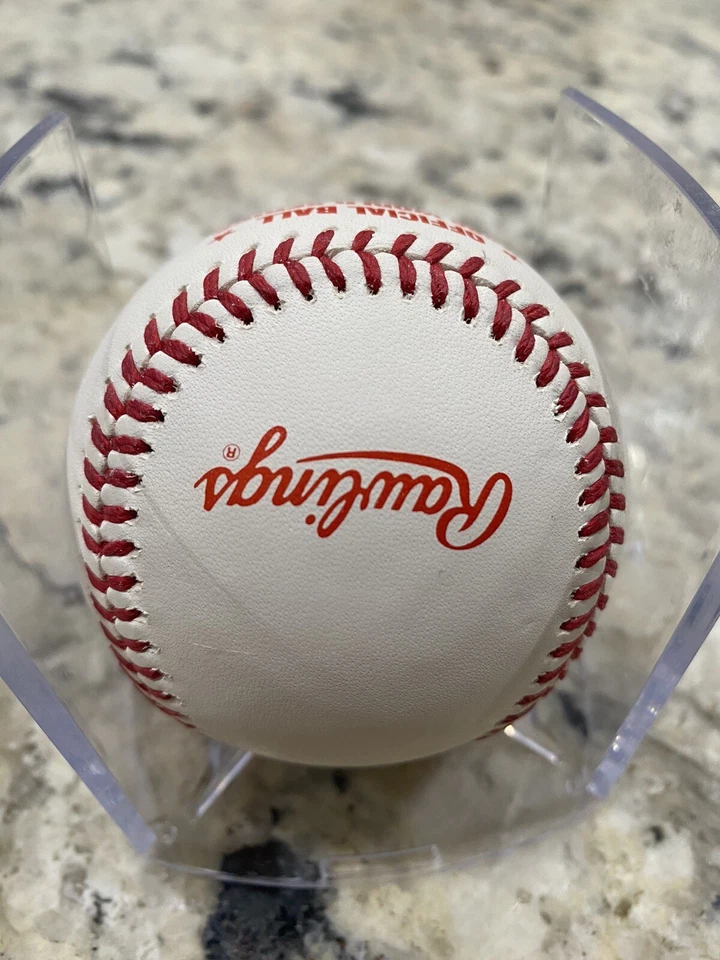 🔥New! John Wetteland 1996 W.S. MVP Signed Rawlings Official World Series 💥 - Image 3 of 3