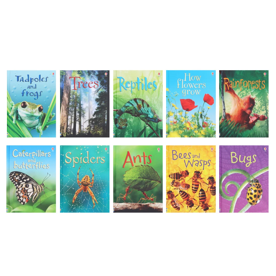 Usborne Beginners Nature 10 Books Box Set Collection - Ages 4-7 - Hardback - Image 3 of 4