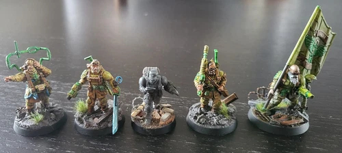 Cadian Command Squad - Astra Militarum