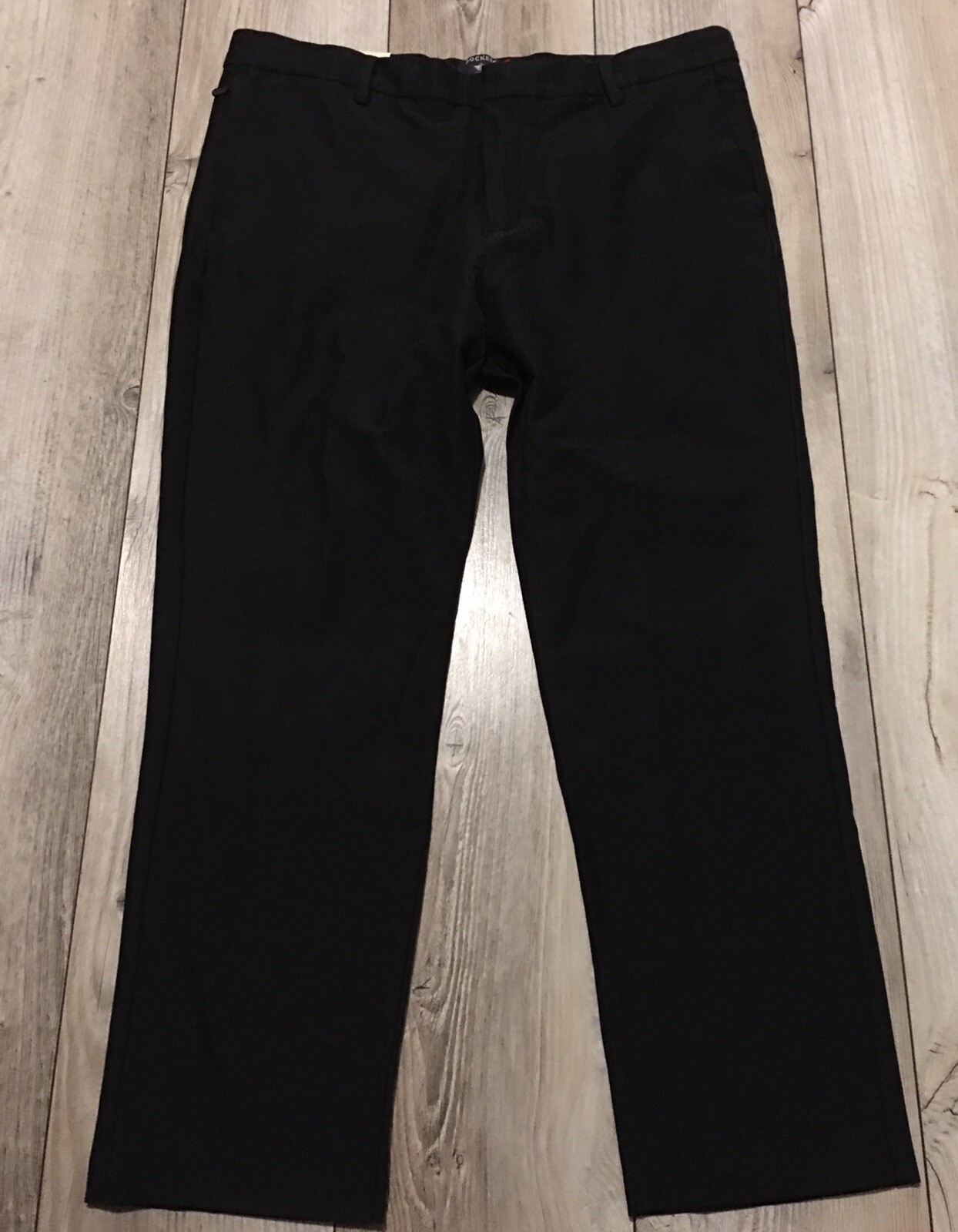 Dockers Men's Slim Comfort Fit City Tech Trousers Pants Black 38x29 New