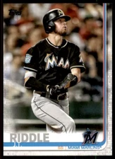 2019 Topps #607 J.T. Riddle