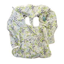Grocery cart seat cover baby toddler unisex bird woodland print