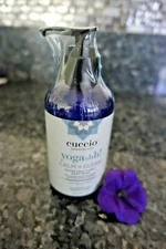 Cuccio yogahhh calm + clean epson salt hand + body wash lavander oil 8.oz 