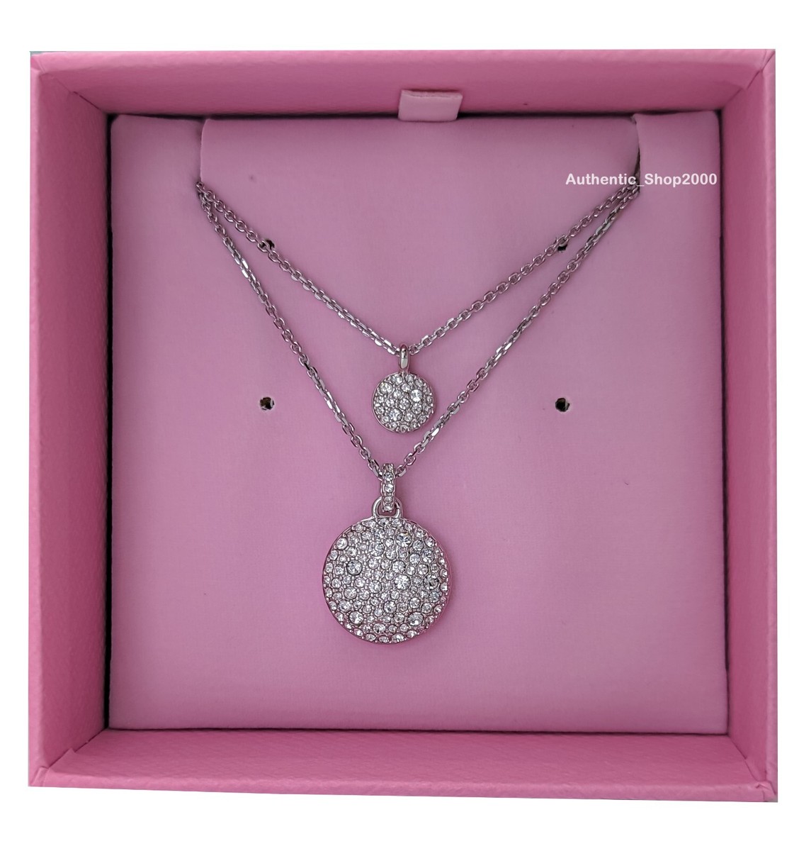 スワロフスキー　チェーンネックレスBound Large Necklace スワロフスキー チェーンネックレスBound Large Necklace - メルカリ