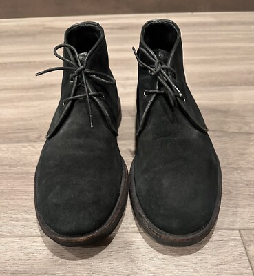 Aquatalia Boots Mens 11 Weatherproof Chukka Carlos Black  display picture 3