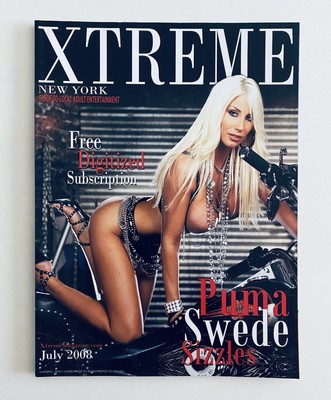 XTREME MAGAZINE, NY, V11, #9, (2008), Adult Film Legend PUMA SWEDE Cover, NM