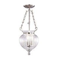 Elstead Finsbury Park HäNgeleuchte E14 3-Fach Small Poliertes Nickel