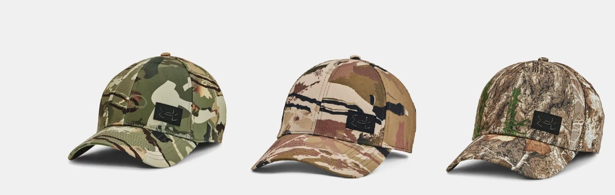 Under Armour Men s UA Hunting Storm Camo Stretch Hat Many Colors Sizes