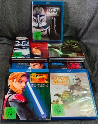 Star Wars - The Clone Wars - Staffeln 1 bis 6 + Pilotfilm - Blu-ray