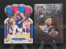 Joel Embiid 8 Card Lot 76ers Panini Certified Chrome Elite Hoops Donruss NBA