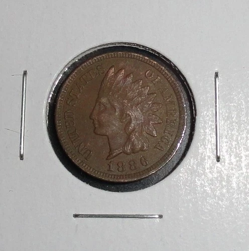 1886 Type Two 2 Indian Head Cent XF Environmentally Damaged