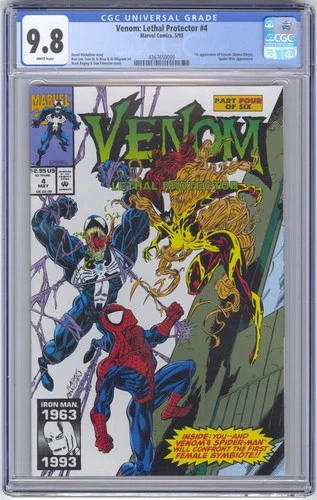 Venom: Lethal Protector #4 CGC 9.8 HIGH GRADE Marvel Comic KEY 1st Scream App