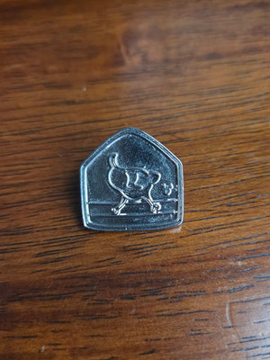 Disney Trading Pin Chicken No Head Crossing Silver Chaser Toontown Sign DLR HM