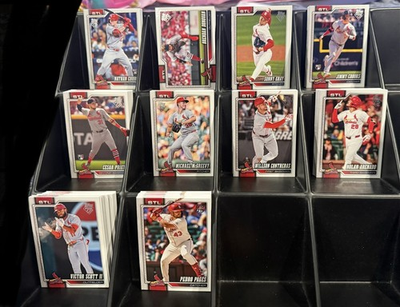 #ad 2026 Topps Series 1 St. Louis Cardinals Complete Team Set 10 Cards $3.57