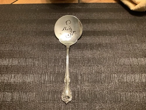 Reed & Barton ROSE CASCADE Sterling Tomato Server Wow Look