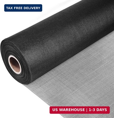Window Screen Mesh 48'' x 100', Window Screen Replacement Screens for Windows, Fi