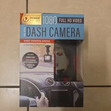 Power To Go ⚡1080p Full HD Video Dash Camera 📸 DVR Wide Angle ( NEW IN BOX ) 🆕