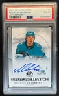 2024-25 SP Authentic Macklin Celebrini Auto RC Future Watch #/999 PSA 8