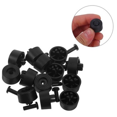  25 Pcs Chassis Anti-shock Pads Gaming Desktop Computer Case Feet Snap Riser