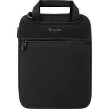 Targus Vertical Slipcase Laptop Messenger Bag, Black - Hideaway Handles with ...