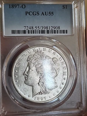 AU 55 Graded 1897 Year Morgan US Dollars (1878-1921) for sale | eBay