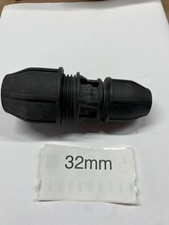 ORIGINAL PHILMAC 32MM X 25MM  BLUE MDPE WATER MAIN REDUCING JOINER.