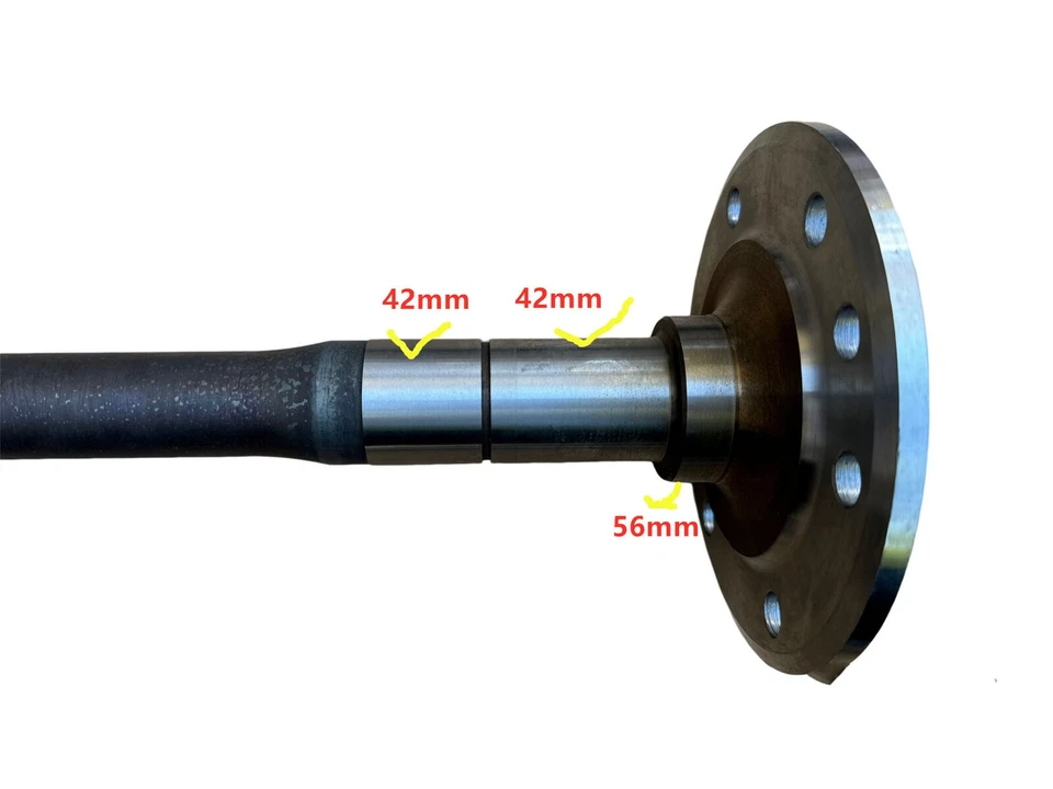 Eje trasero para Toyota Hilux 4x4 2008-2014 con ABS KUN26.GGN25.TGN26.42311 Foto 2 de 2