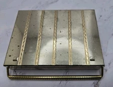 Vintage Volupté Gold Compact Minaudiere.   D32
